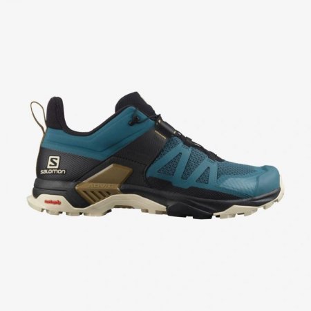 Salomon | Men's X ULTRA 4-Mallard Blue / Bleached Sand / Bronze Brown