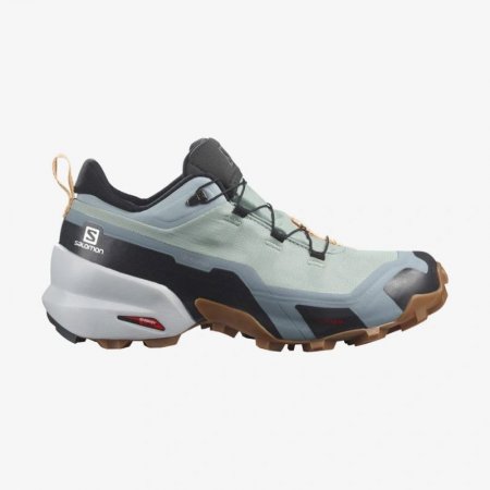 Salomon | Women's CROSS HIKE GORE-TEX-Slate / Trooper / Almond Cream