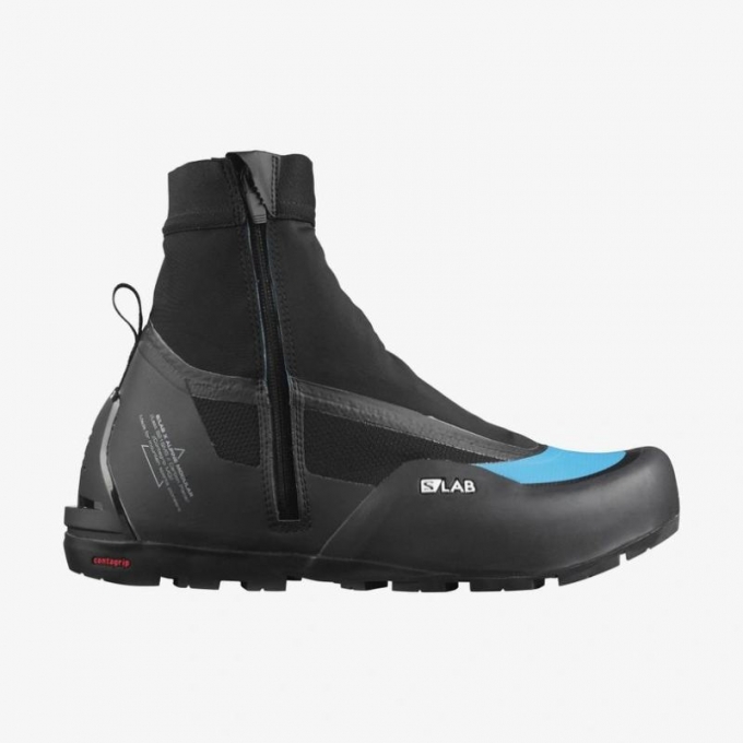 Salomon | Women's S/LAB X ALPINE MODULAR-Black / Black / Blue Danube