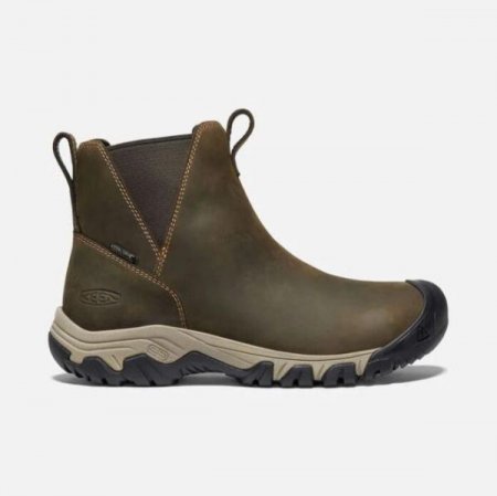 Keen | For Women | Greta Waterproof Chelsea-Olive/Timberwolf