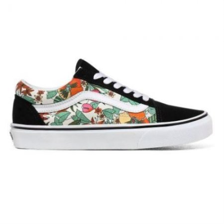 Vans | Women's Multi Tropic Old Skool (Multi Tropic) Black/True White