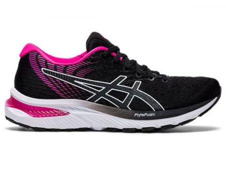 ASICS | FOR WOMEN GEL-CUMULUS 22 - Black/Pink Glo