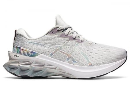 ASICS | FOR WOMEN NOVABLAST 2 PLATINUM - Glacier Grey/White