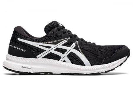 ASICS | FOR MEN GEL-CONTEND 7 (4E) - Black/White