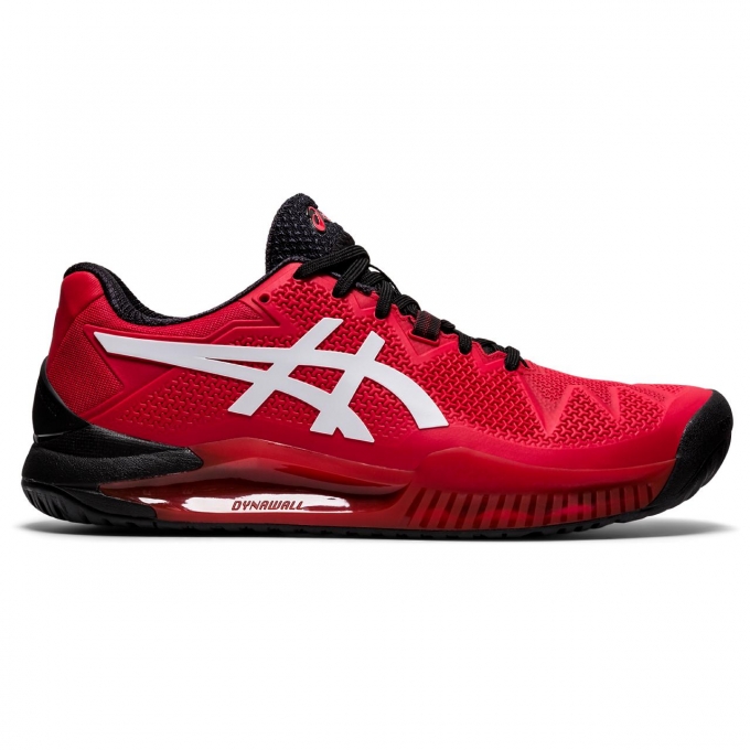 Asics | Men's GEL-RESOLUTION 8-Electric red/White