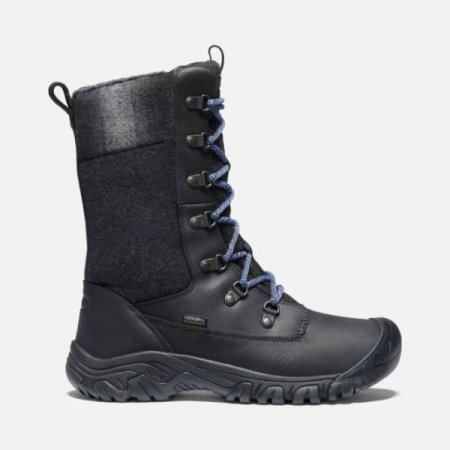 Keen | For Women | Greta Tall Waterproof Boot-Black/Black