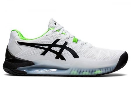 ASICS | FOR MEN GEL-Resolution 8 - White/Green Gecko