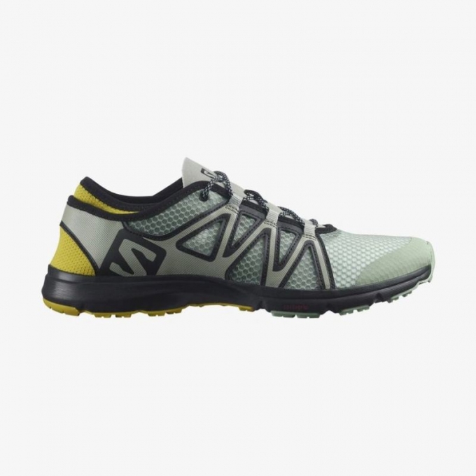 Salomon | Men's CROSSAMPHIBIAN SWIFT 2-Wrought Iron / Black / Antique Moss