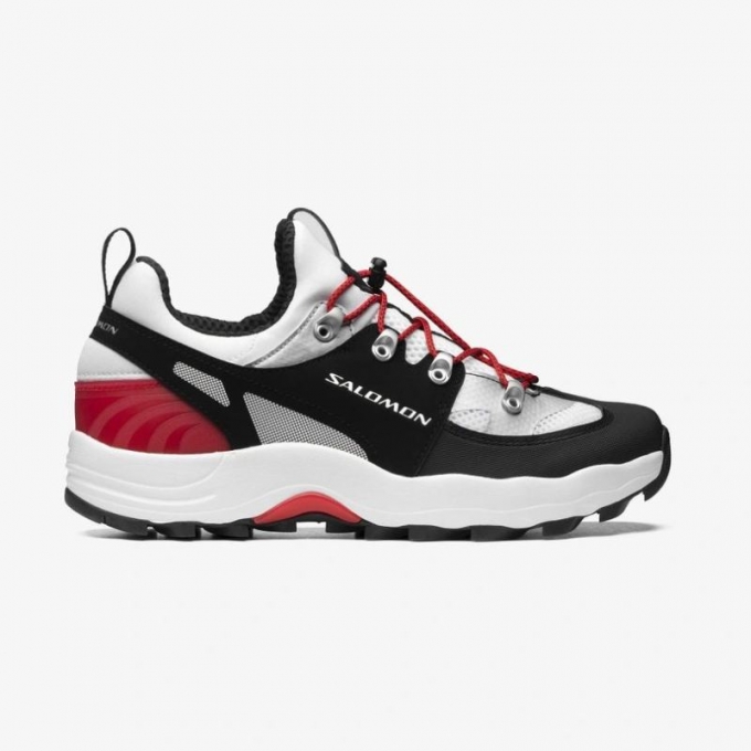 Salomon | Women's RAID WIND-White / Black / Goji Berry