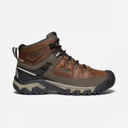 Keen | For Men | Targhee III Waterproof Mid-Chestnut/Mulch