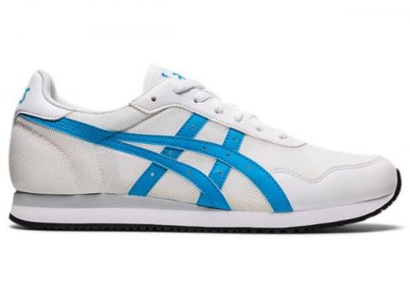 ASICS | FOR MEN TIGER RUNNER - White/Aizuri Blue