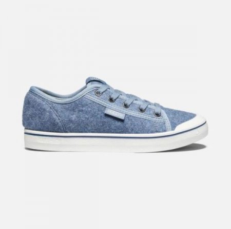 Keen | For Women | Elsa Lite Felt Sneaker-Blue Felt/Vapor