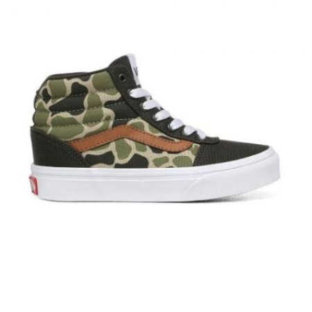 Vans | Kids'Frog Camo Ward Kids (4-8 years) (Frog Camo) Forest Night/White