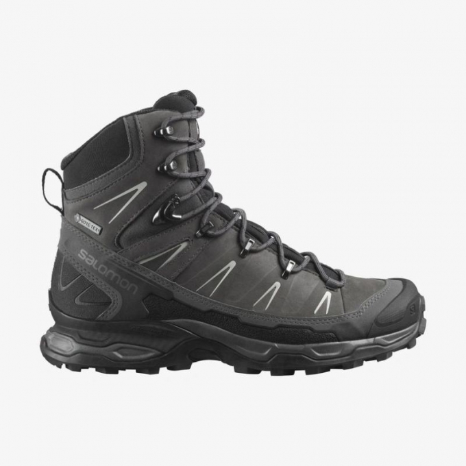 Salomon | Women's X ULTRA TREK GORE-TEX-Black / Magnet / Mineral Gray