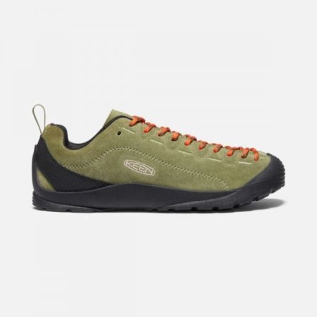 Keen | For Women | Jasper Suede Sneakers-Capulet Olive/Black