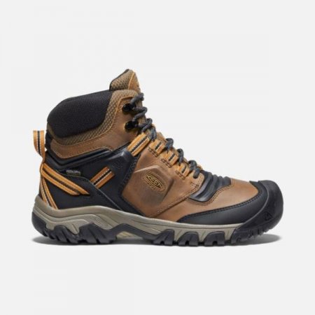 Keen | For Men | Ridge Flex Waterproof Boot-Bison/Golden Brown