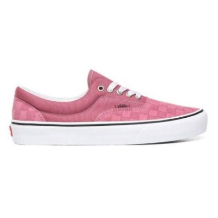 Vans | Men's Deboss Checkerboard Era (Deboss Checkerboard) Heather Rose/True White